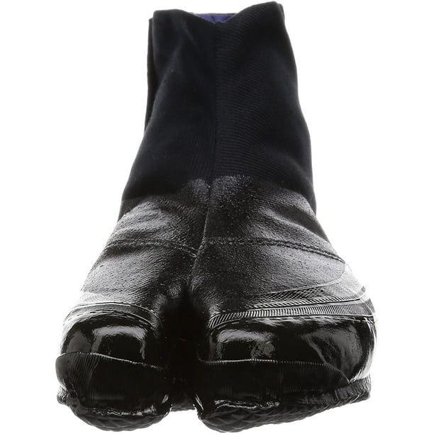 MARUGO Jitsuyou ALL BLACK Japanese Tabi Shoes Black with 3 Clips MARUGO Jitsuyou ALL BLACK Japanese Tabi Shoes Black with 3 Clips